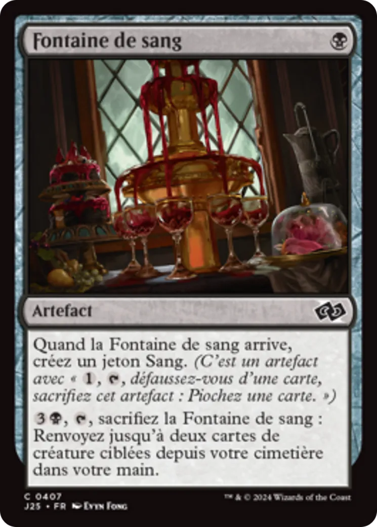 Fontaine de sang — Foundations Jumpstart — Magic: The Gathering