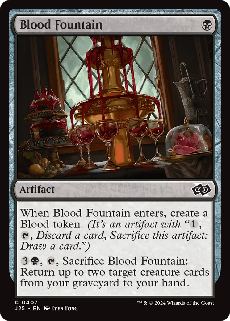 Fontaine de sang — Foundations Jumpstart — Magic: The Gathering