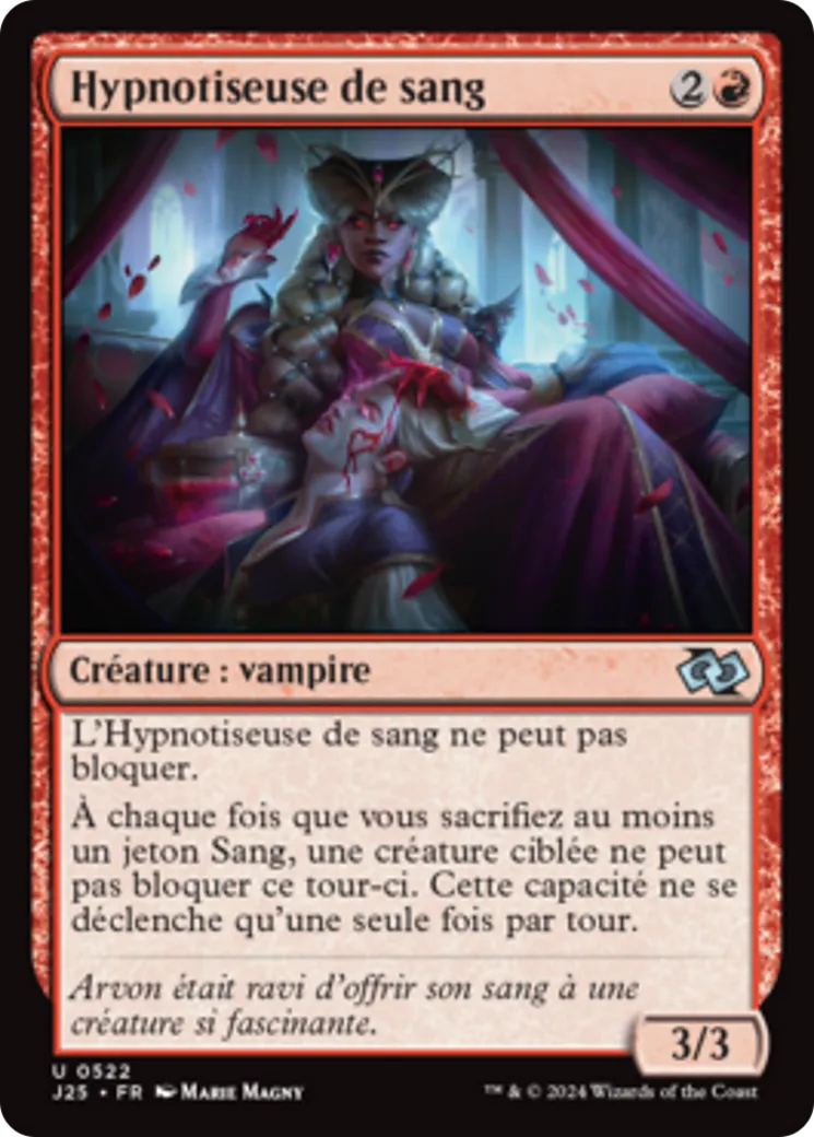 Hypnotiseuse de sang — Foundations Jumpstart — Magic: The Gathering