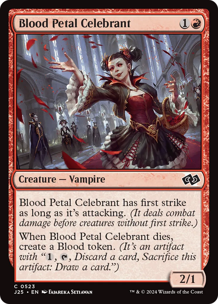 Blood Petal Celebrant — Foundations Jumpstart — Magic: The Gathering