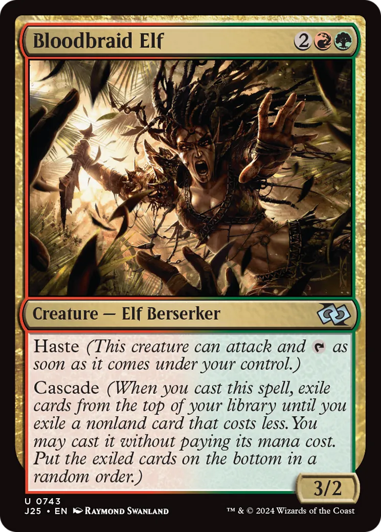 Bloodbraid Elf — Foundations Jumpstart — Magic: The Gathering