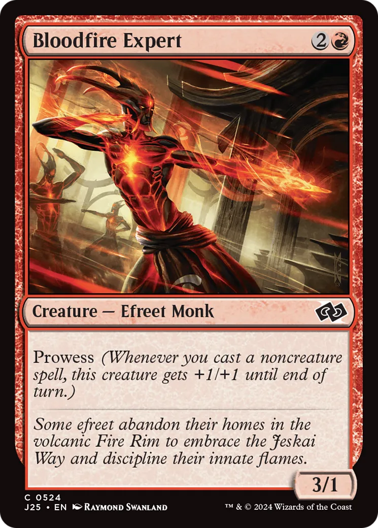 Bloodfire Expert — Foundations Jumpstart — Magic: The Gathering