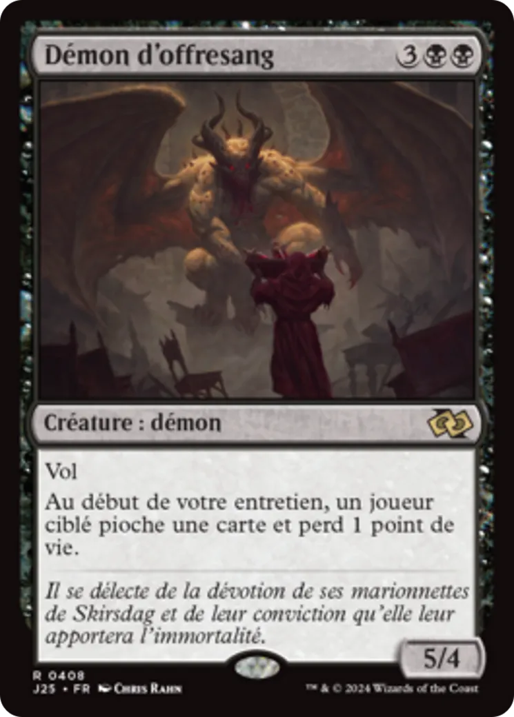 Démon d'offresang — Foundations Jumpstart — Magic: The Gathering