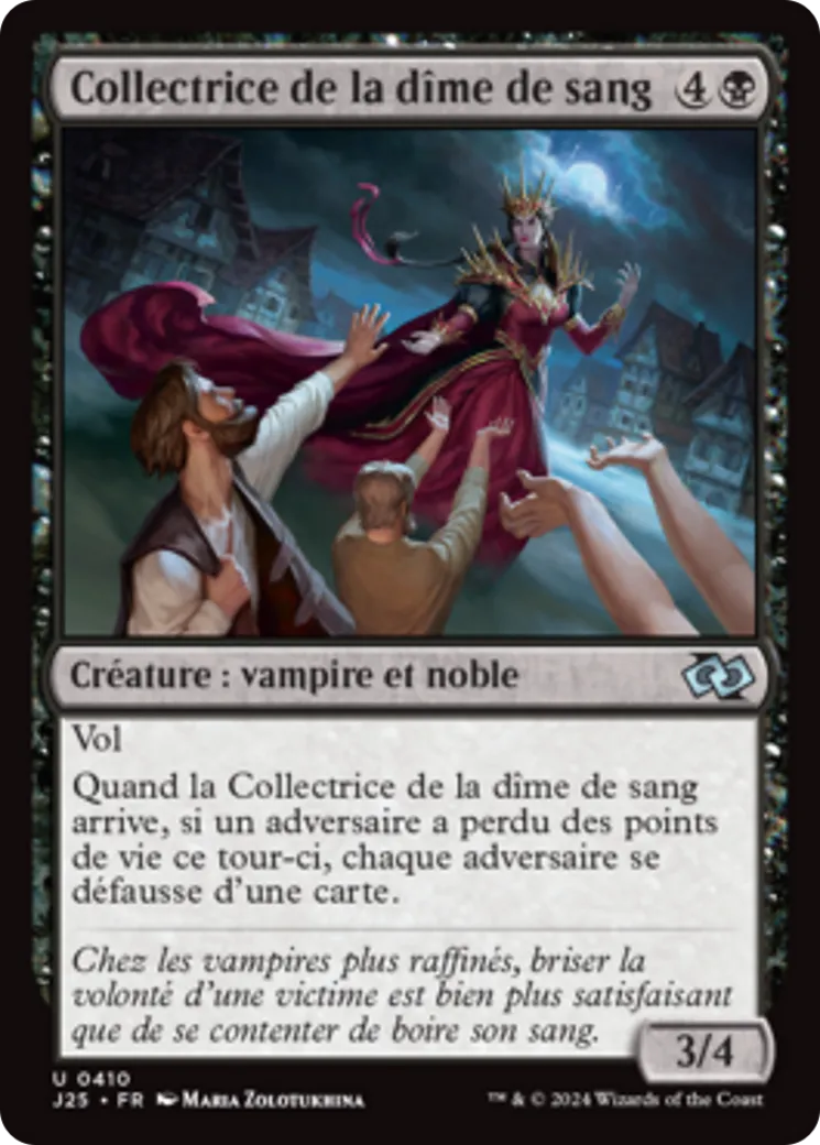 Collectrice de la dîme de sang — Foundations Jumpstart — Magic: The Gathering