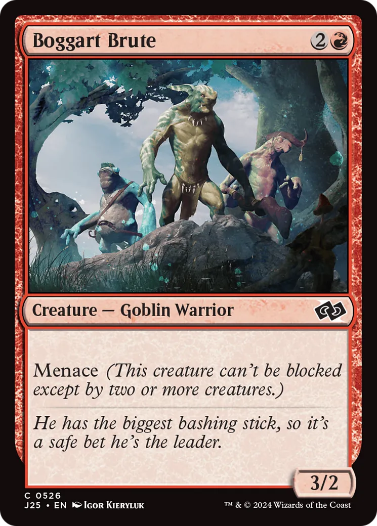 Brute boggarte — Foundations Jumpstart — Magic: The Gathering