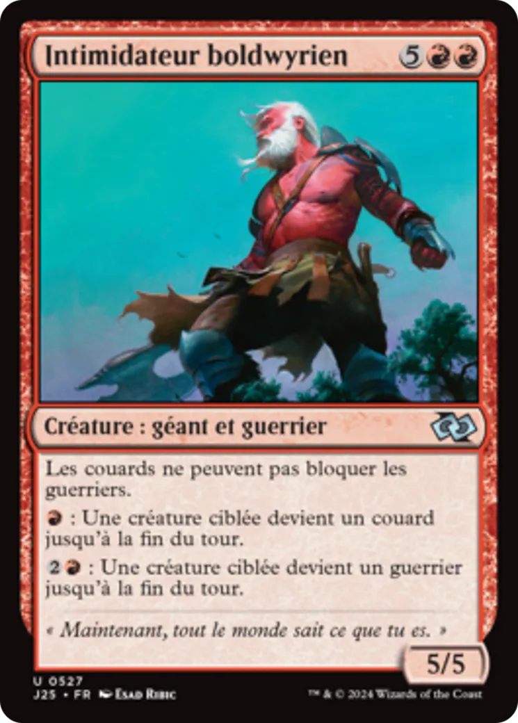 Intimidateur boldwyrien — Foundations Jumpstart — Magic: The Gathering