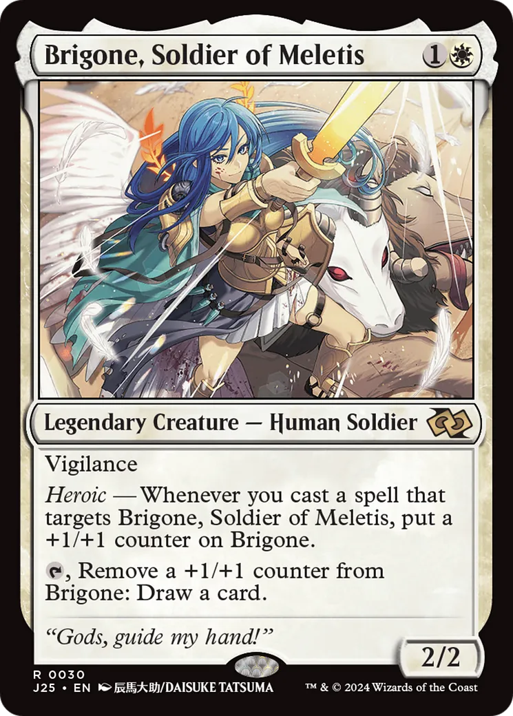 Brigone, Soldier of Meletis — Foundations Jumpstart — Magic: The Gathering