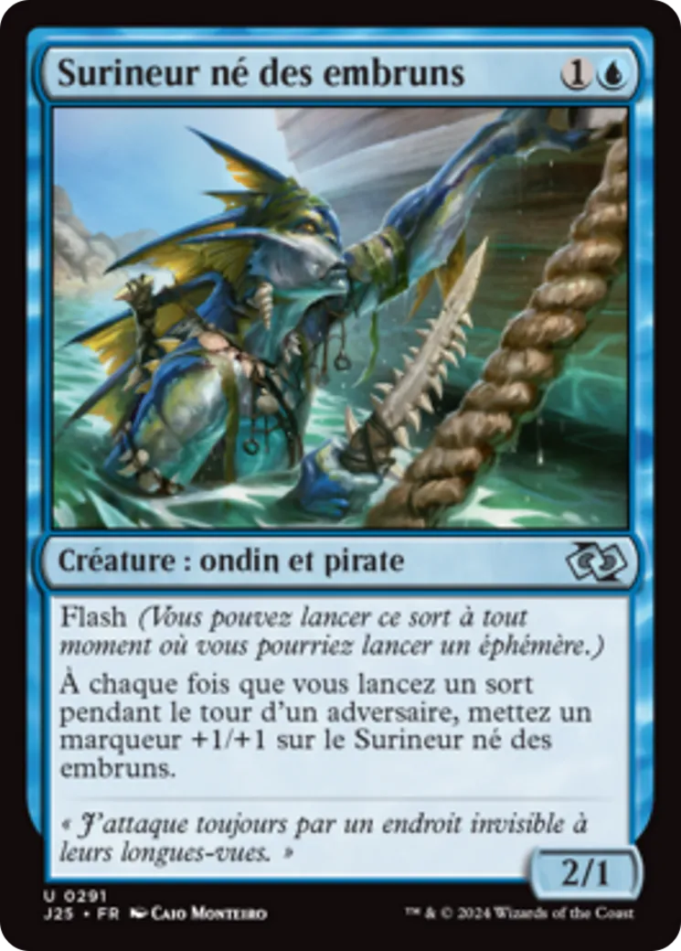 Surineur né des embruns — Foundations Jumpstart — Magic: The Gathering