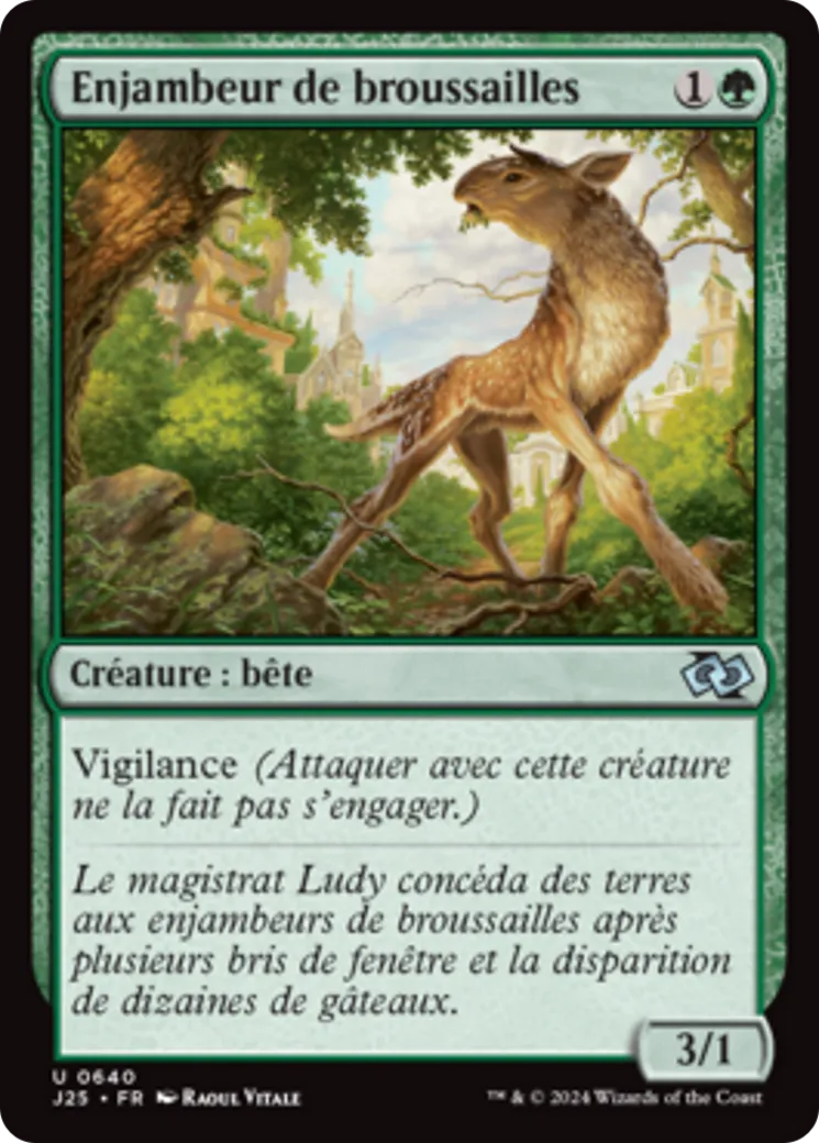 Enjambeur de broussailles — Foundations Jumpstart — Magic: The Gathering