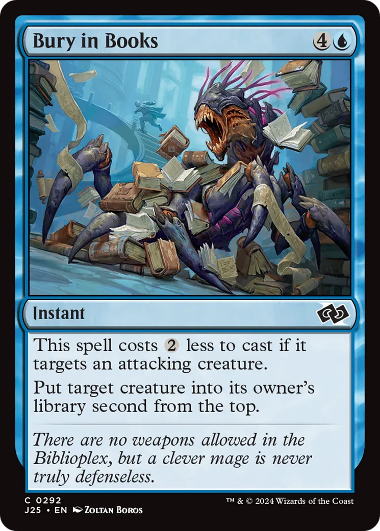 Bury in Books — Foundations Jumpstart — Magic: The Gathering