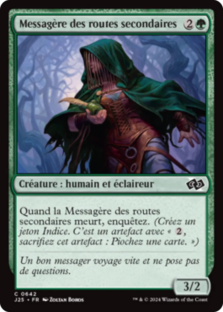 Messagère des routes secondaires — Foundations Jumpstart — Magic: The Gathering