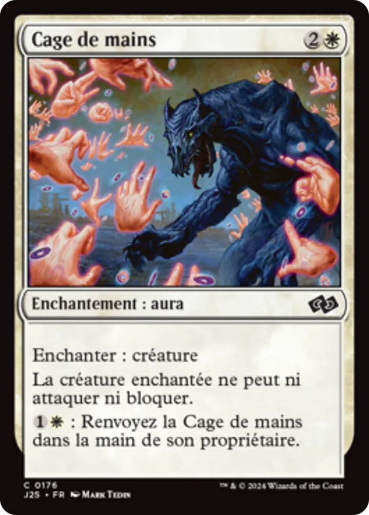 Cage de mains — Foundations Jumpstart — Magic: The Gathering
