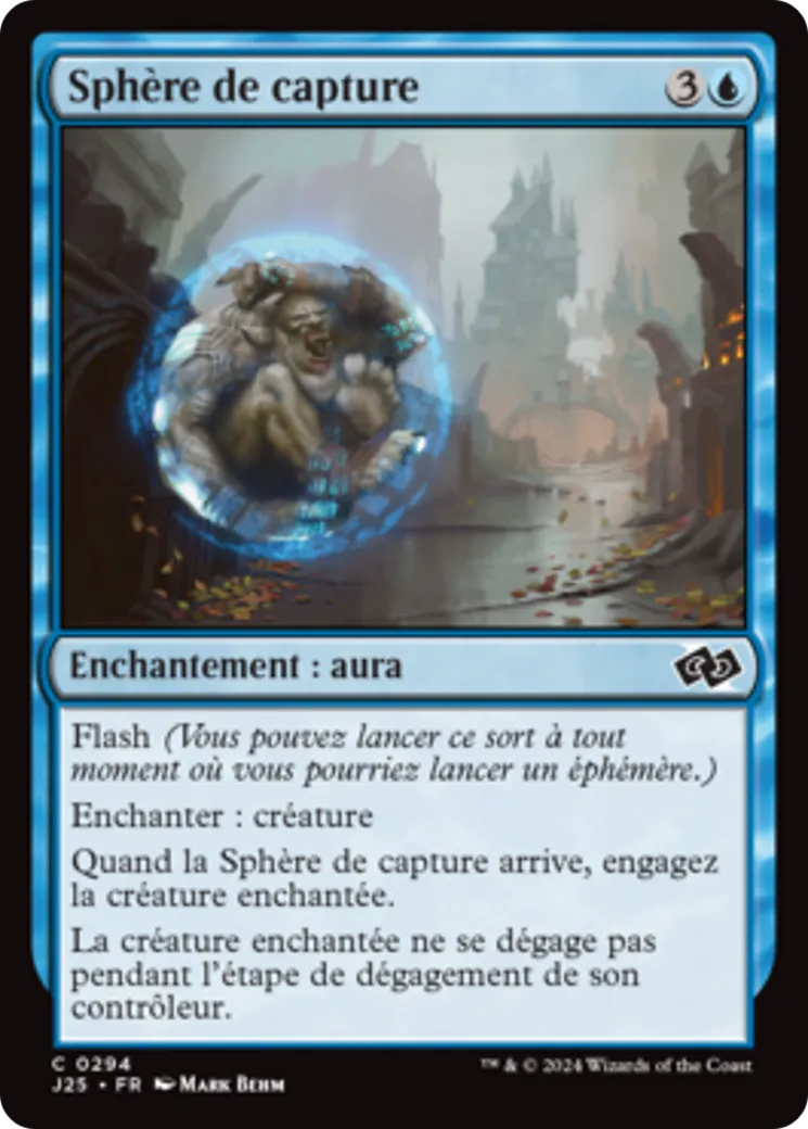 Sphère de capture — Foundations Jumpstart — Magic: The Gathering