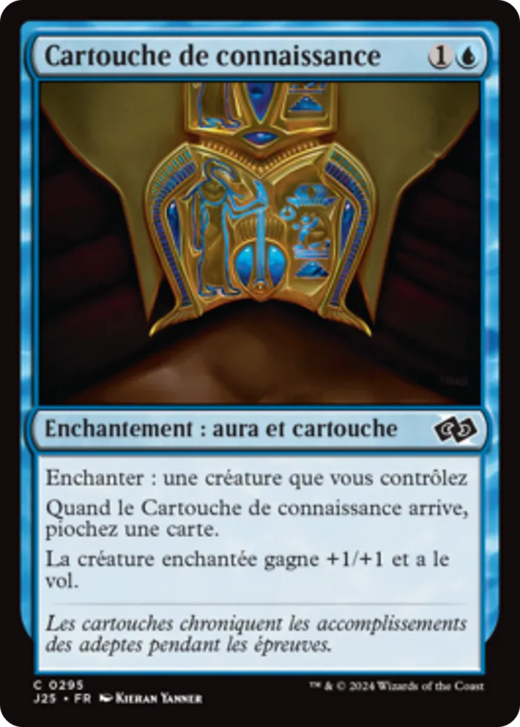 Cartouche de connaissance — Foundations Jumpstart — Magic: The Gathering