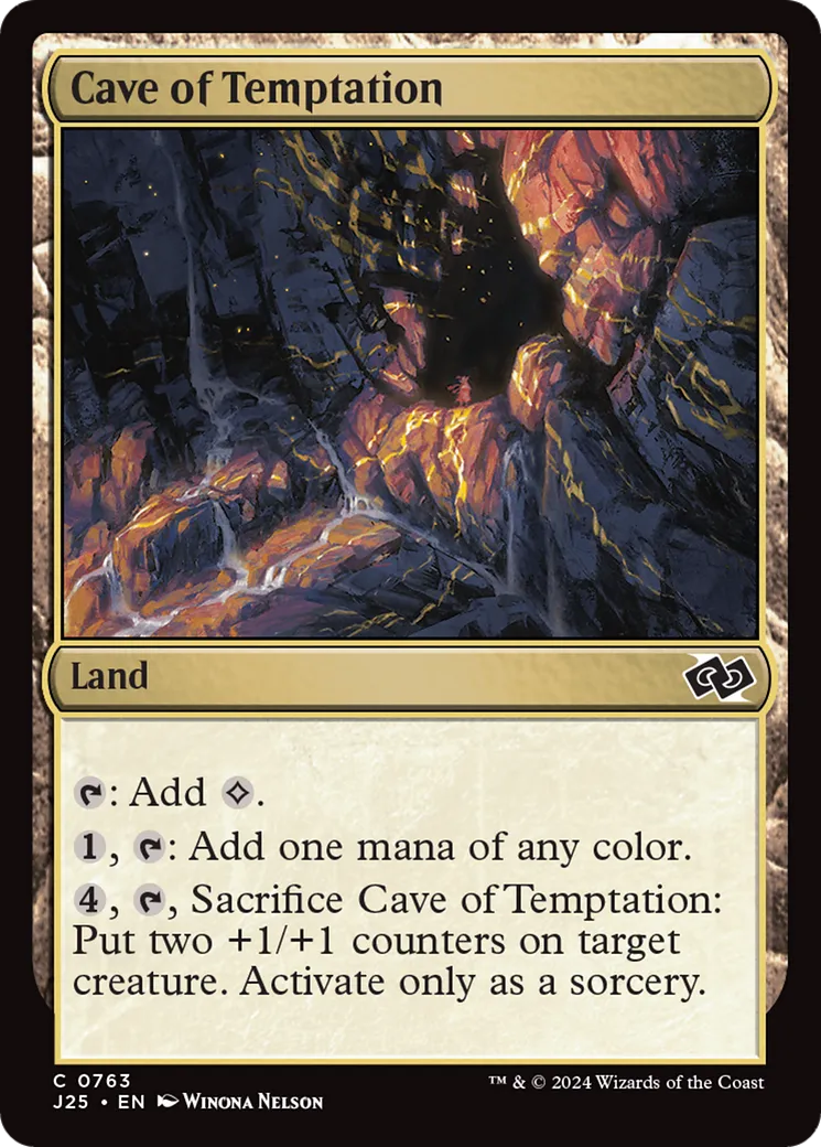 Cave of Temptation — Foundations Jumpstart — Magic: The Gathering