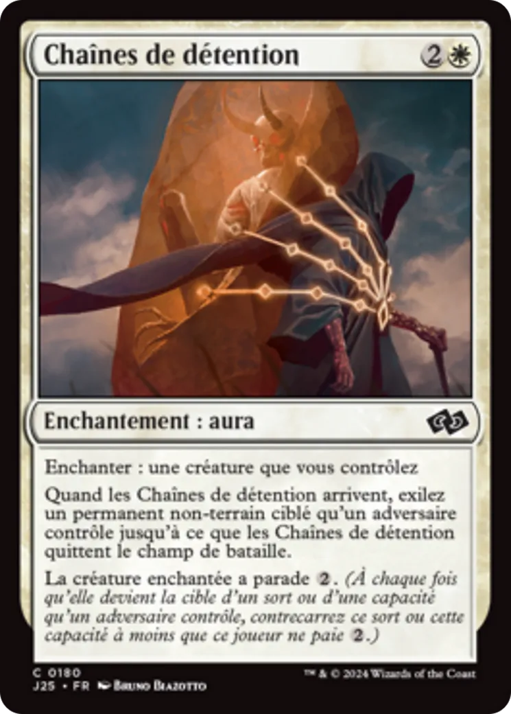 Chaînes de détention — Foundations Jumpstart — Magic: The Gathering