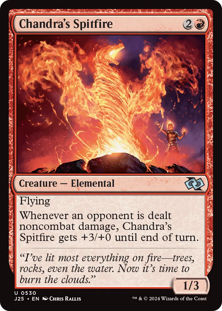 Crachefeu de Chandra — Foundations Jumpstart — Magic: The Gathering