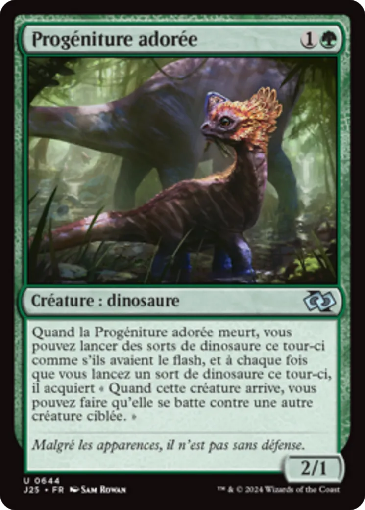 Progéniture adorée — Foundations Jumpstart — Magic: The Gathering