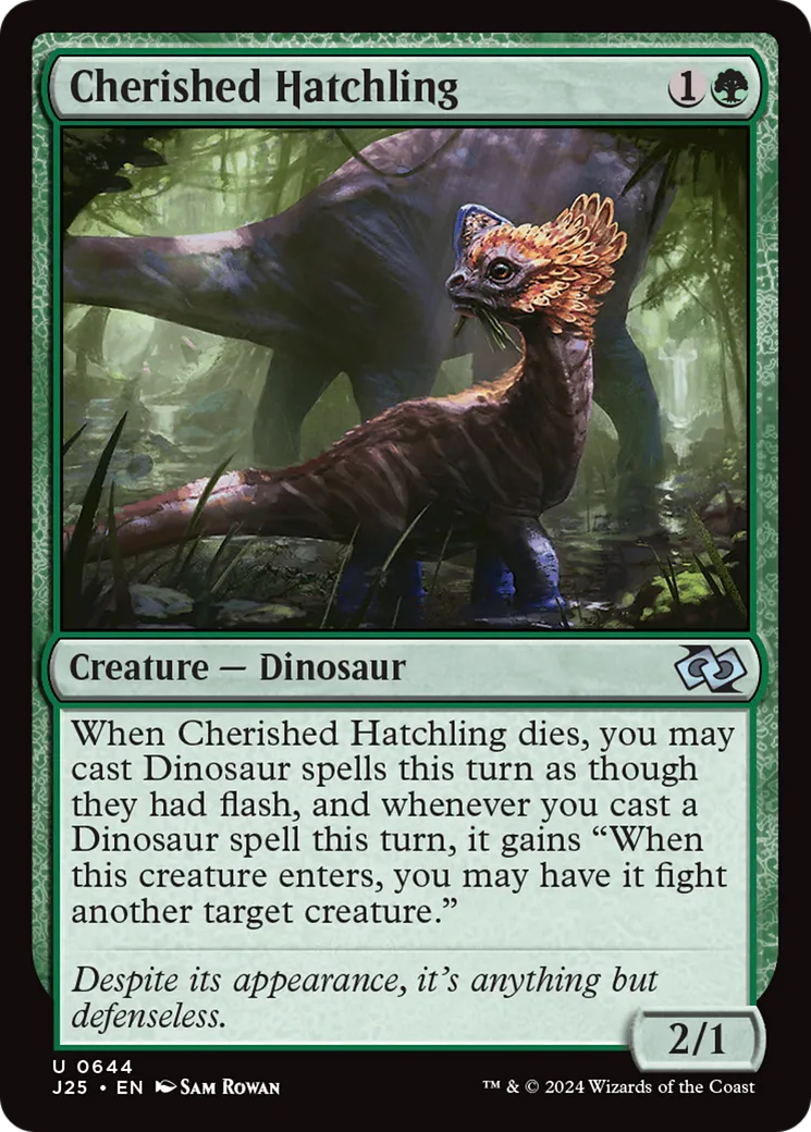 Cherished Hatchling — Foundations Jumpstart — Magic: The Gathering