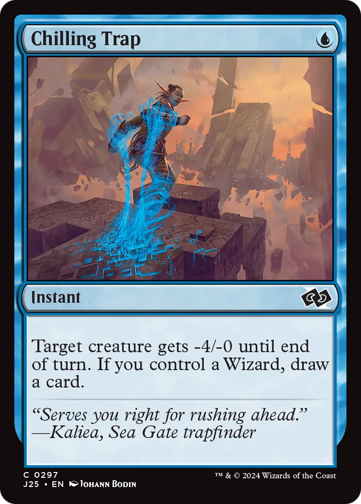 Chilling Trap — Foundations Jumpstart — Magic: The Gathering
