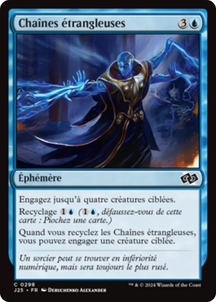 Chaînes étrangleuses — Foundations Jumpstart — Magic: The Gathering