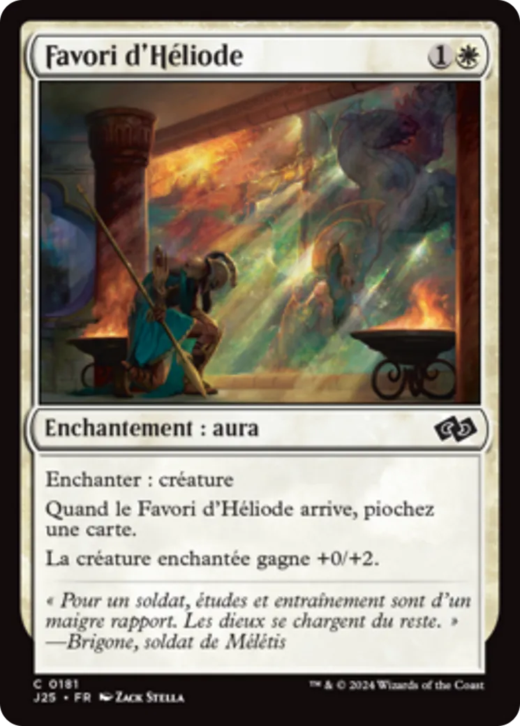 Favori d'Héliode — Foundations Jumpstart — Magic: The Gathering