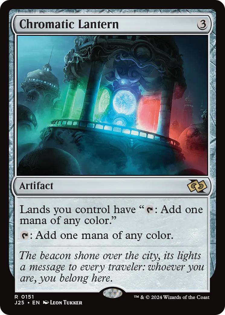Chromatic Lantern from Foundations Jumpstart - Magic: The Gathering