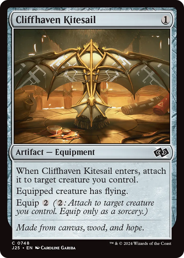 Cliffhaven Kitesail — Foundations Jumpstart — Magic: The Gathering