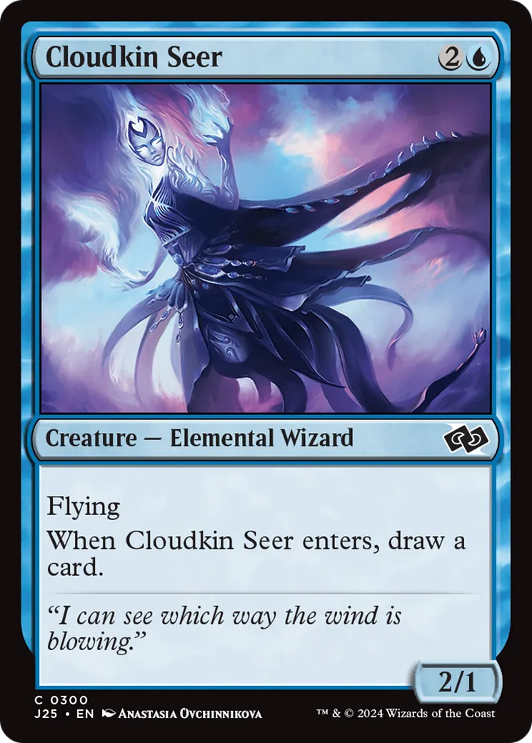 Cloudkin Seer — Foundations Jumpstart — Magic: The Gathering
