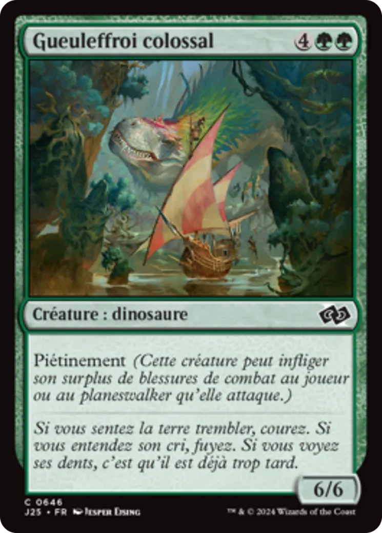 Gueuleffroi colossal — Foundations Jumpstart — Magic: The Gathering