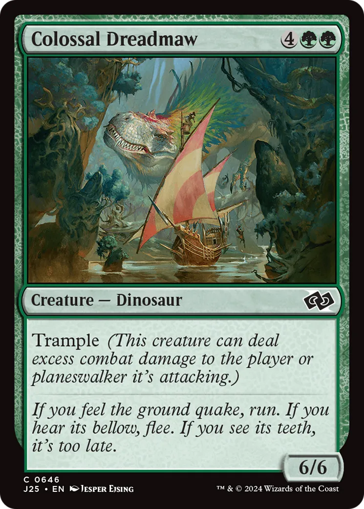Gueuleffroi colossal — Foundations Jumpstart — Magic: The Gathering