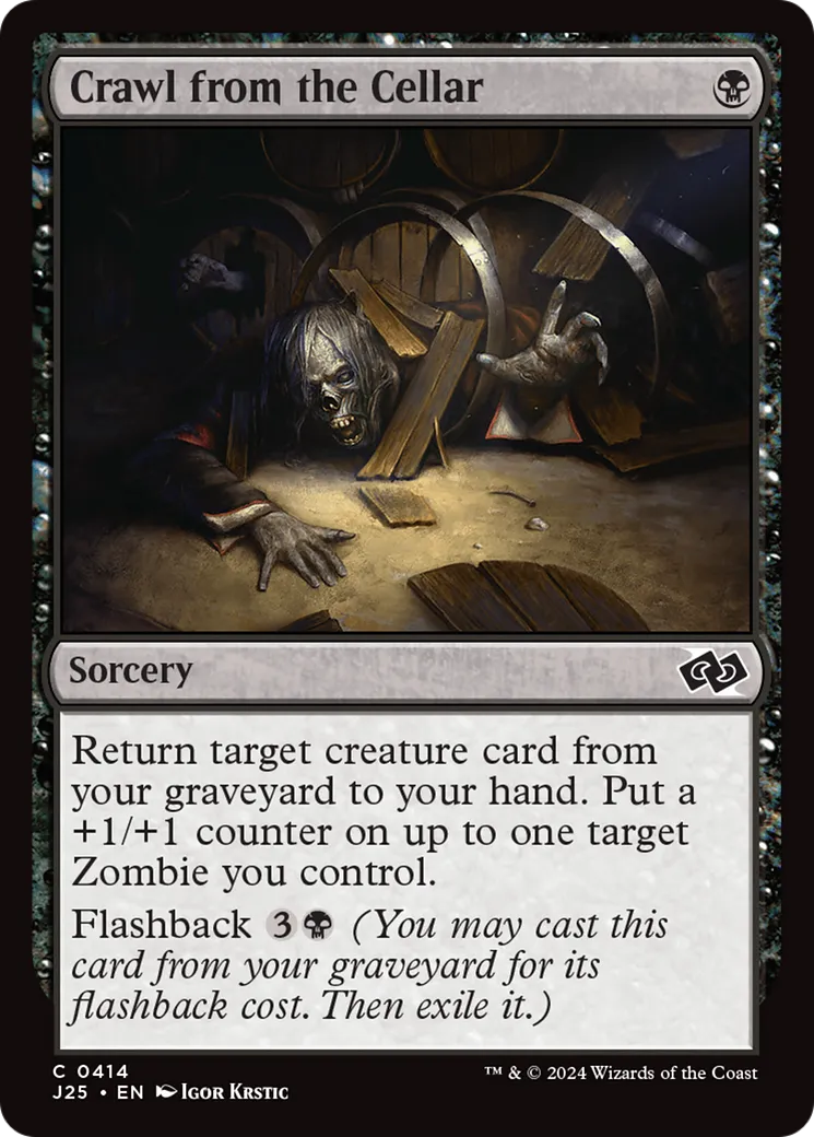 Ramper hors de la cave — Foundations Jumpstart — Magic: The Gathering