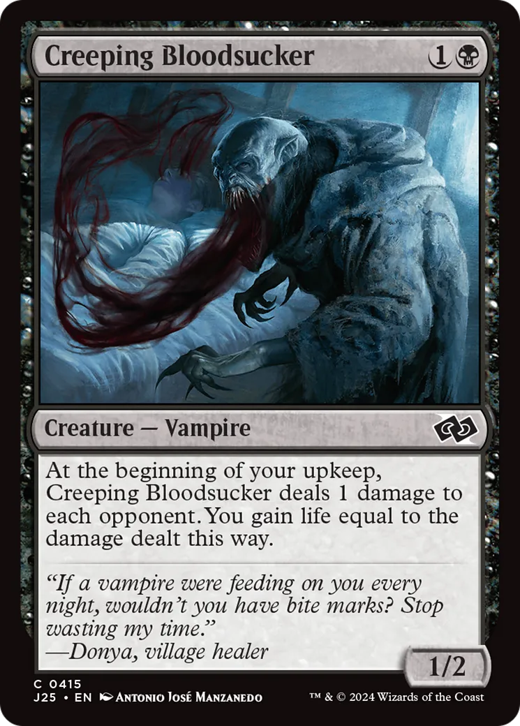 Creeping Bloodsucker — Foundations Jumpstart — Magic: The Gathering