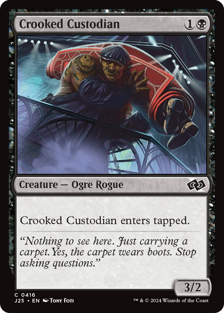 Crooked Custodian — Foundations Jumpstart — Magic: The Gathering