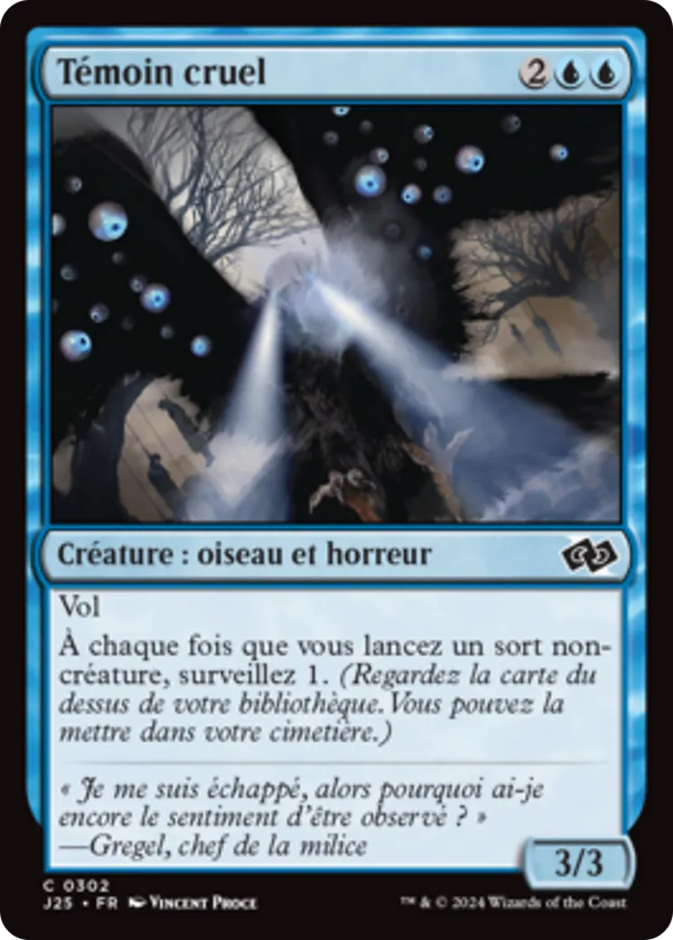 Témoin cruel — Foundations Jumpstart — Magic: The Gathering