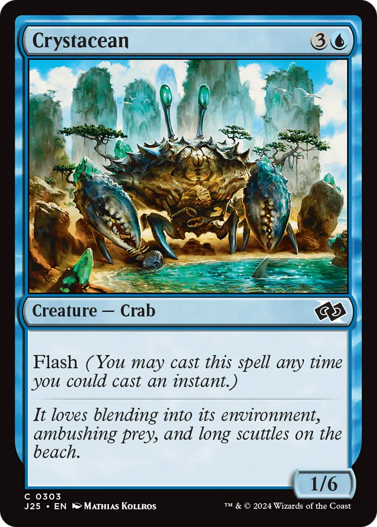 Crystacean — Foundations Jumpstart — Magic: The Gathering