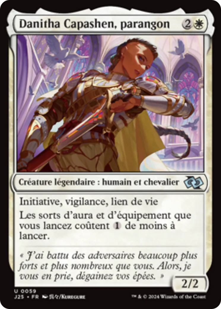 Danitha Capashen, parangon — Foundations Jumpstart — Magic: The Gathering