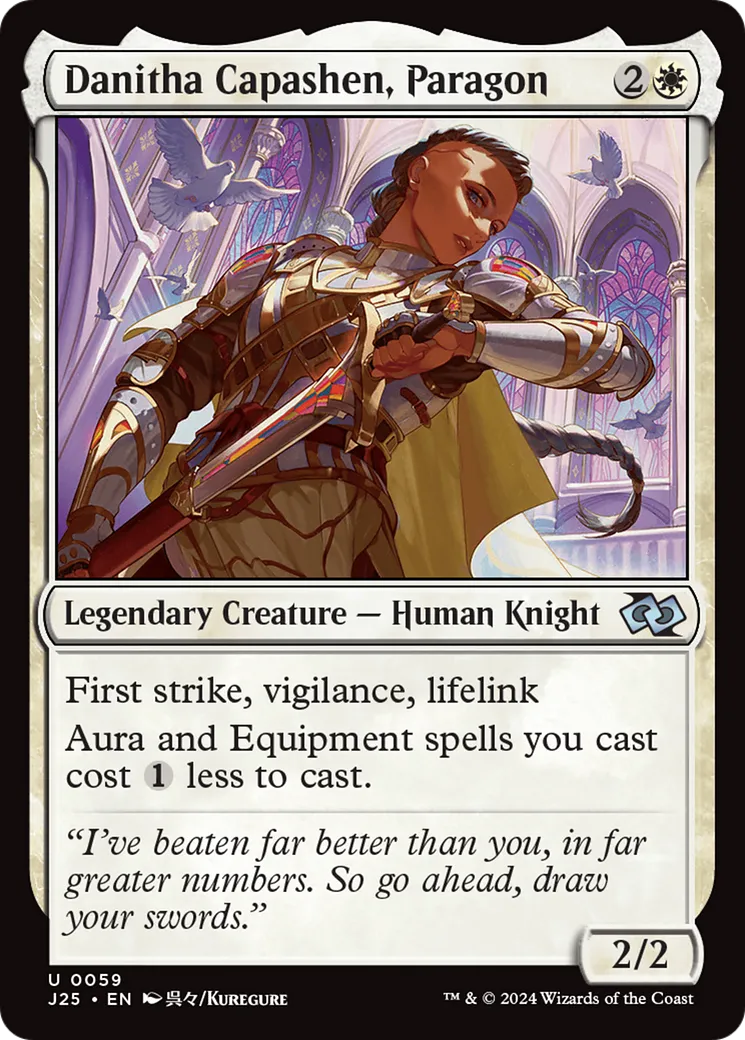 Danitha Capashen, Paragon — Foundations Jumpstart — Magic: The Gathering