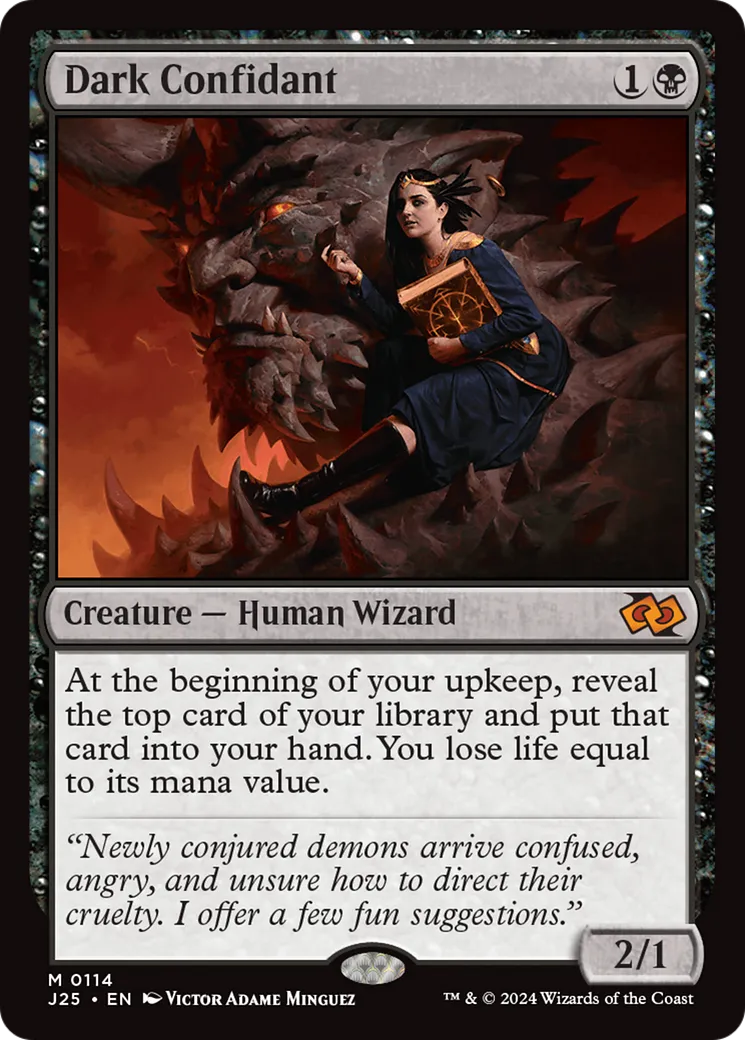Dark Confidant — Foundations Jumpstart — Magic: The Gathering