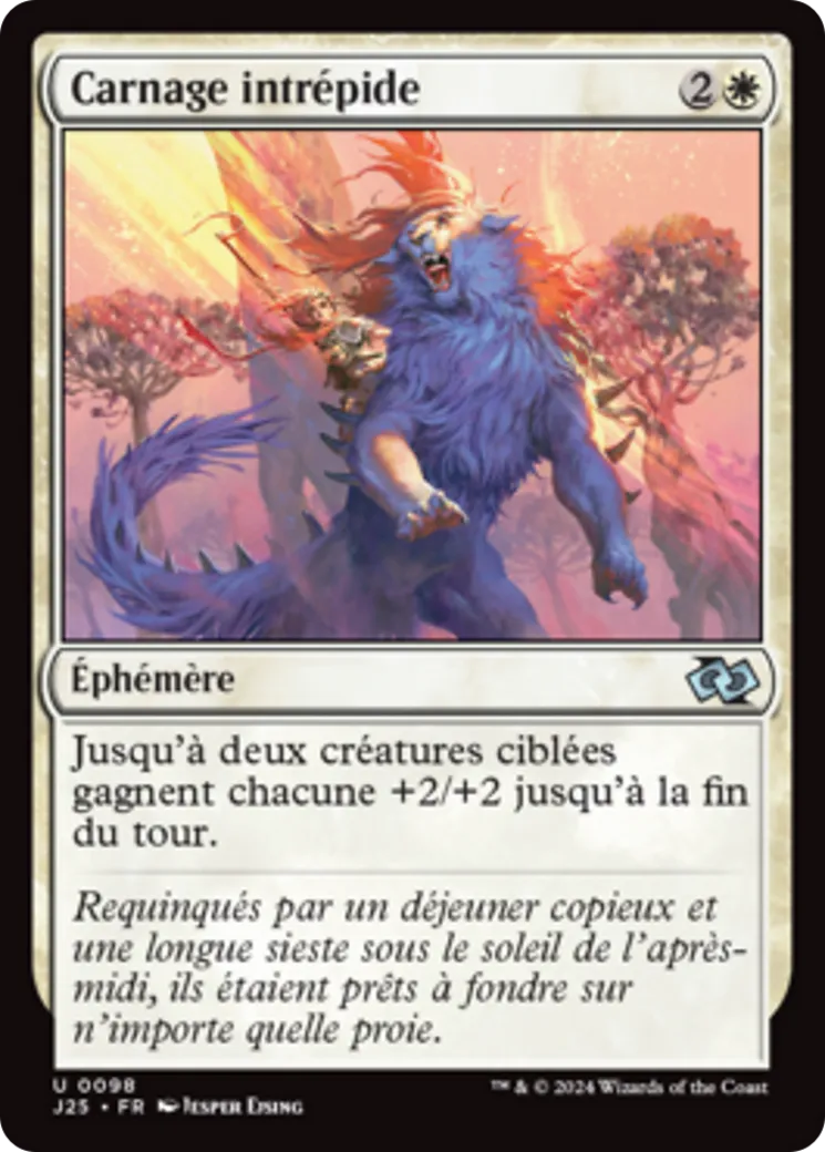 Carnage intrépide — Foundations Jumpstart — Magic: The Gathering