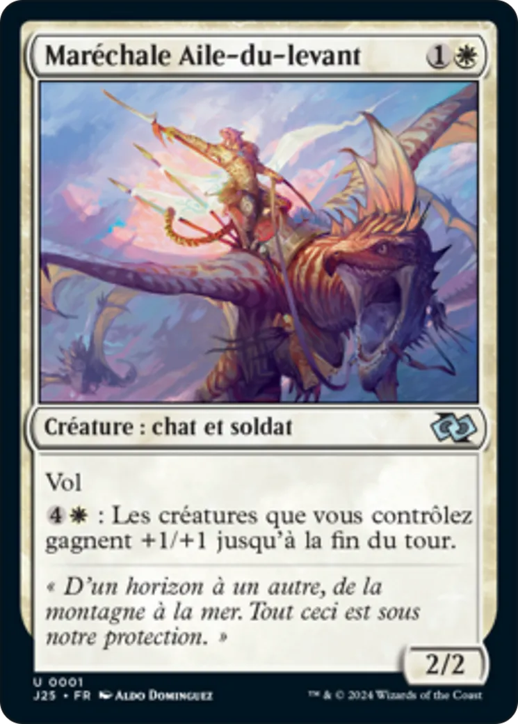 Maréchale Aile-du-levant — Foundations Jumpstart — Magic: The Gathering