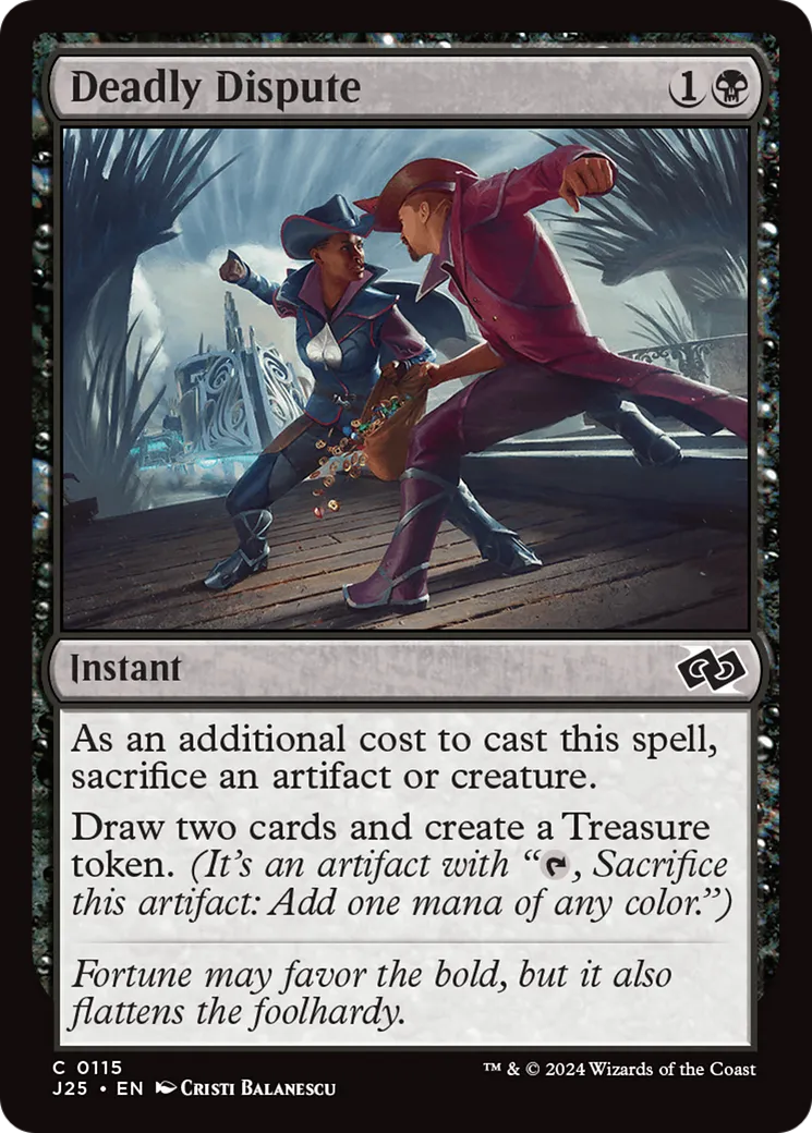 Deadly Dispute — Foundations Jumpstart — Magic: The Gathering