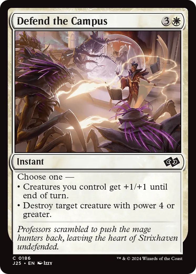 Défendre le campus — Foundations Jumpstart — Magic: The Gathering