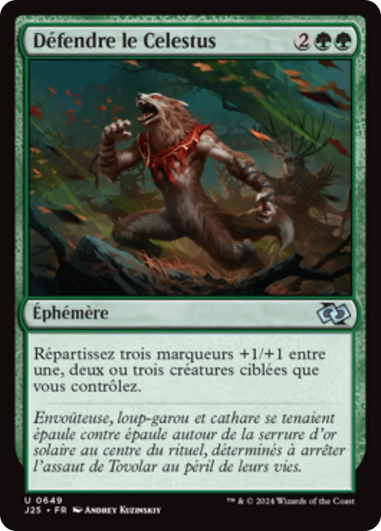 Défendre le Celestus — Foundations Jumpstart — Magic: The Gathering
