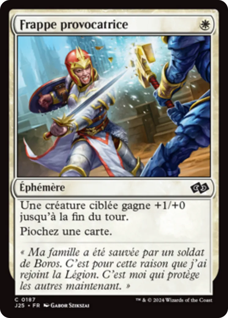 Frappe provocatrice — Foundations Jumpstart — Magic: The Gathering