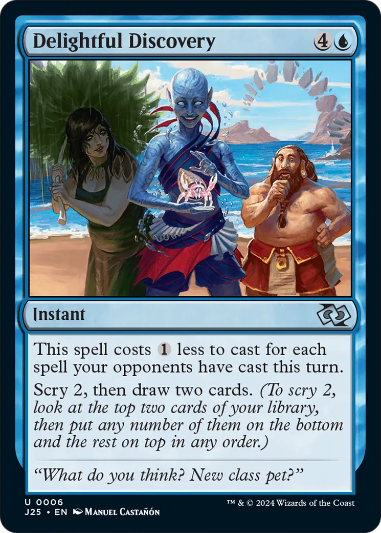 Delightful Discovery — Foundations Jumpstart — Magic: The Gathering