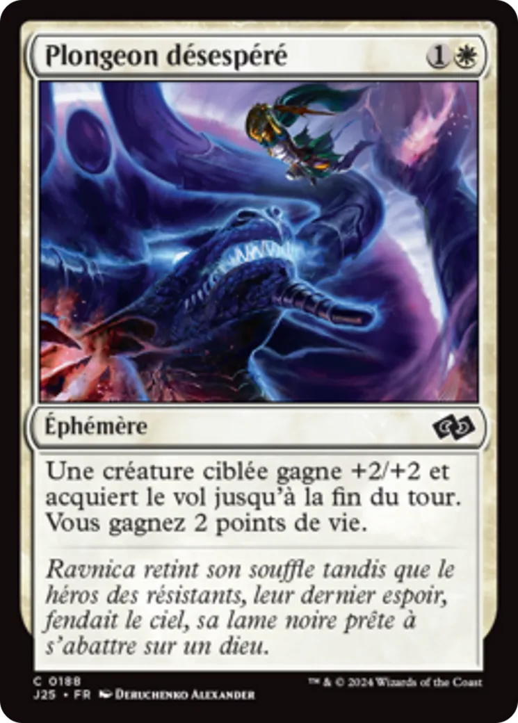 Plongeon désespéré — Foundations Jumpstart — Magic: The Gathering