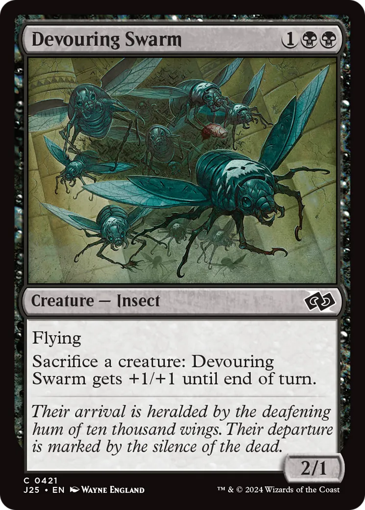 Devouring Swarm — Foundations Jumpstart — Magic: The Gathering