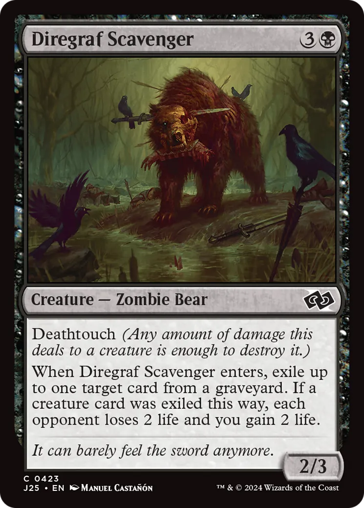 Charognard du diregraf — Foundations Jumpstart — Magic: The Gathering