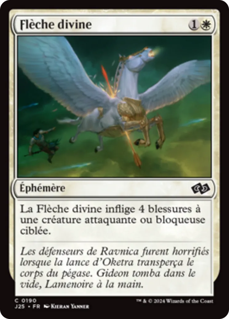 Flèche divine — Foundations Jumpstart — Magic: The Gathering